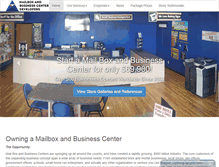 Tablet Screenshot of mailboxdevelopers.com